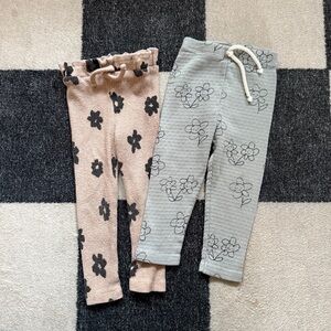 Zara floral pants bundle